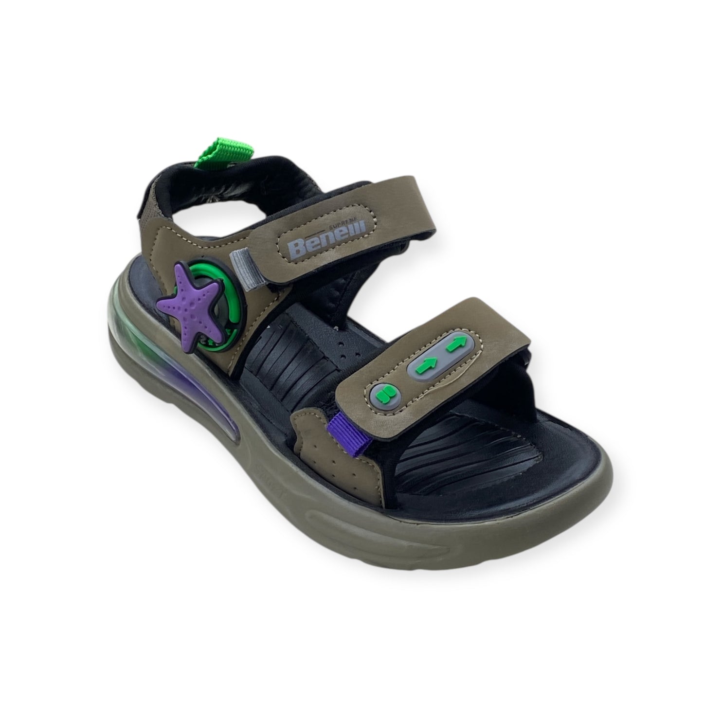 Imported Kids Sandal - Adjustable Straps & Cozy Sole Design