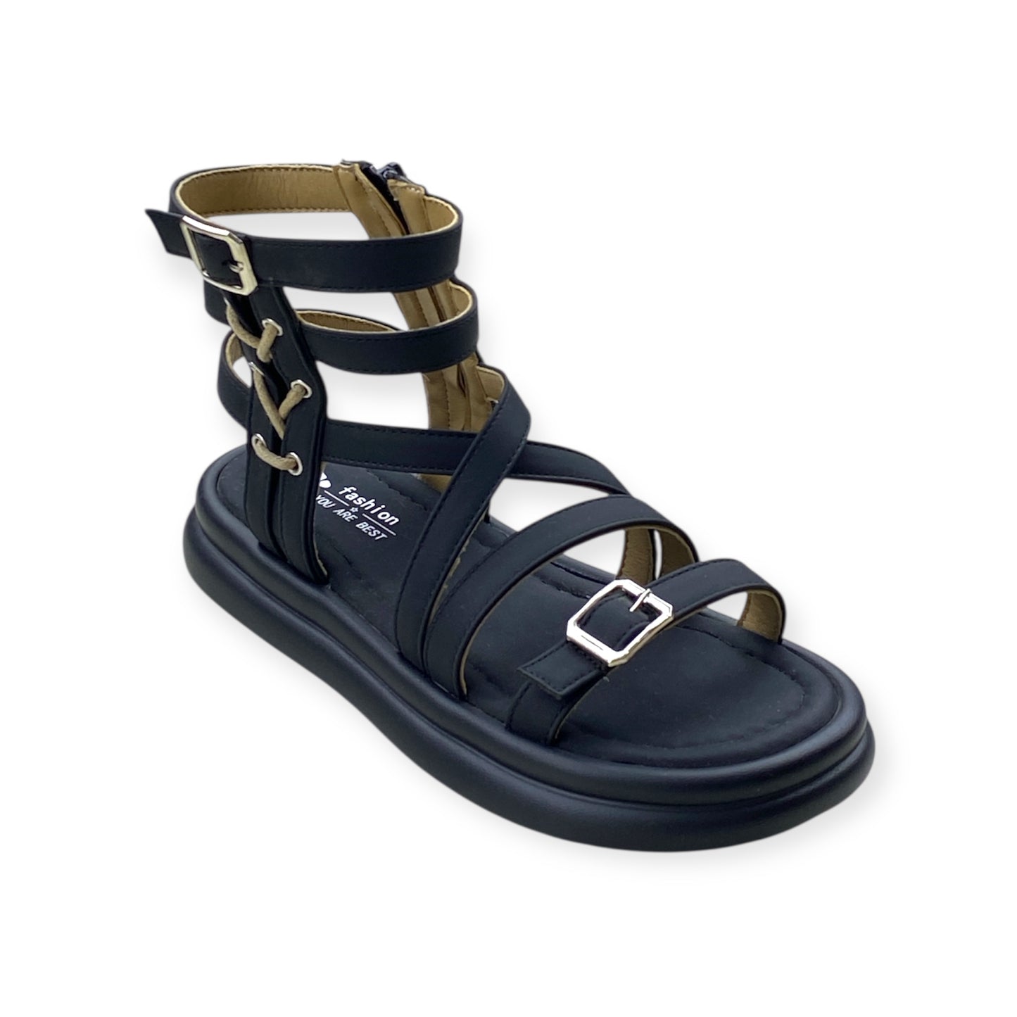 Imported Girls Sandal - Adjustable Straps, Cushioned Sole & Breathable Design