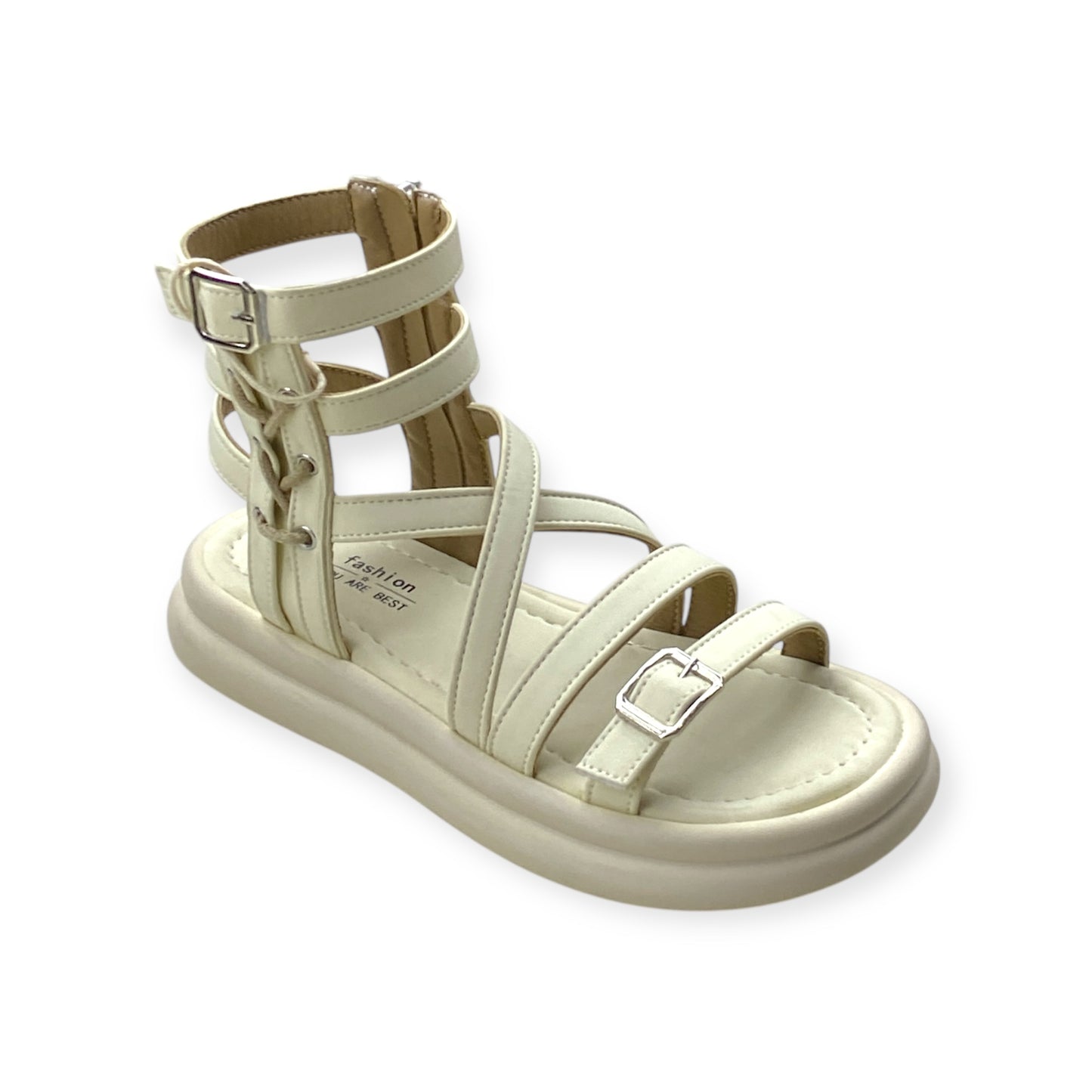 Imported Girls Sandal - Adjustable Straps, Cushioned Sole & Breathable Design