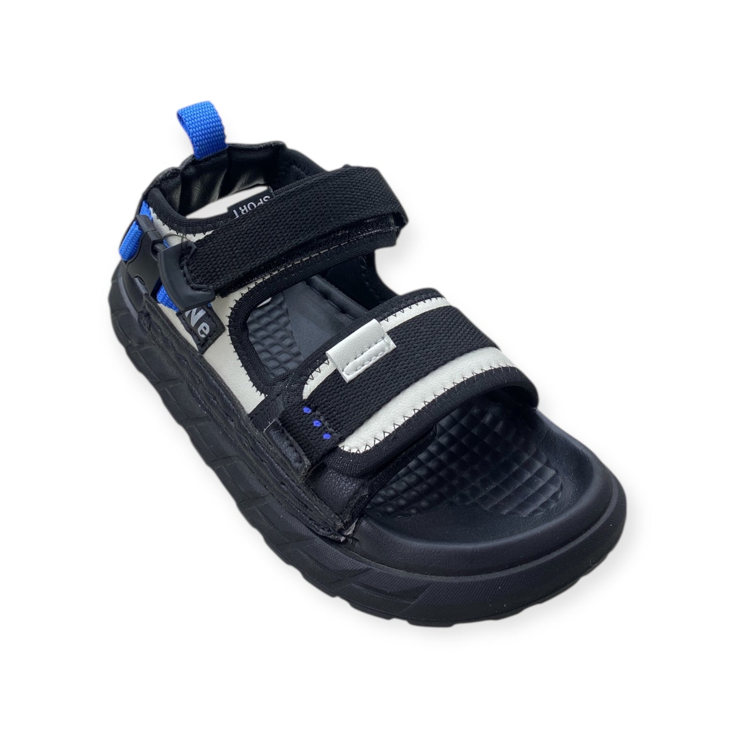 Imported Sandals with Velcro Straps - Chunky Sole - Nerdy Accents
