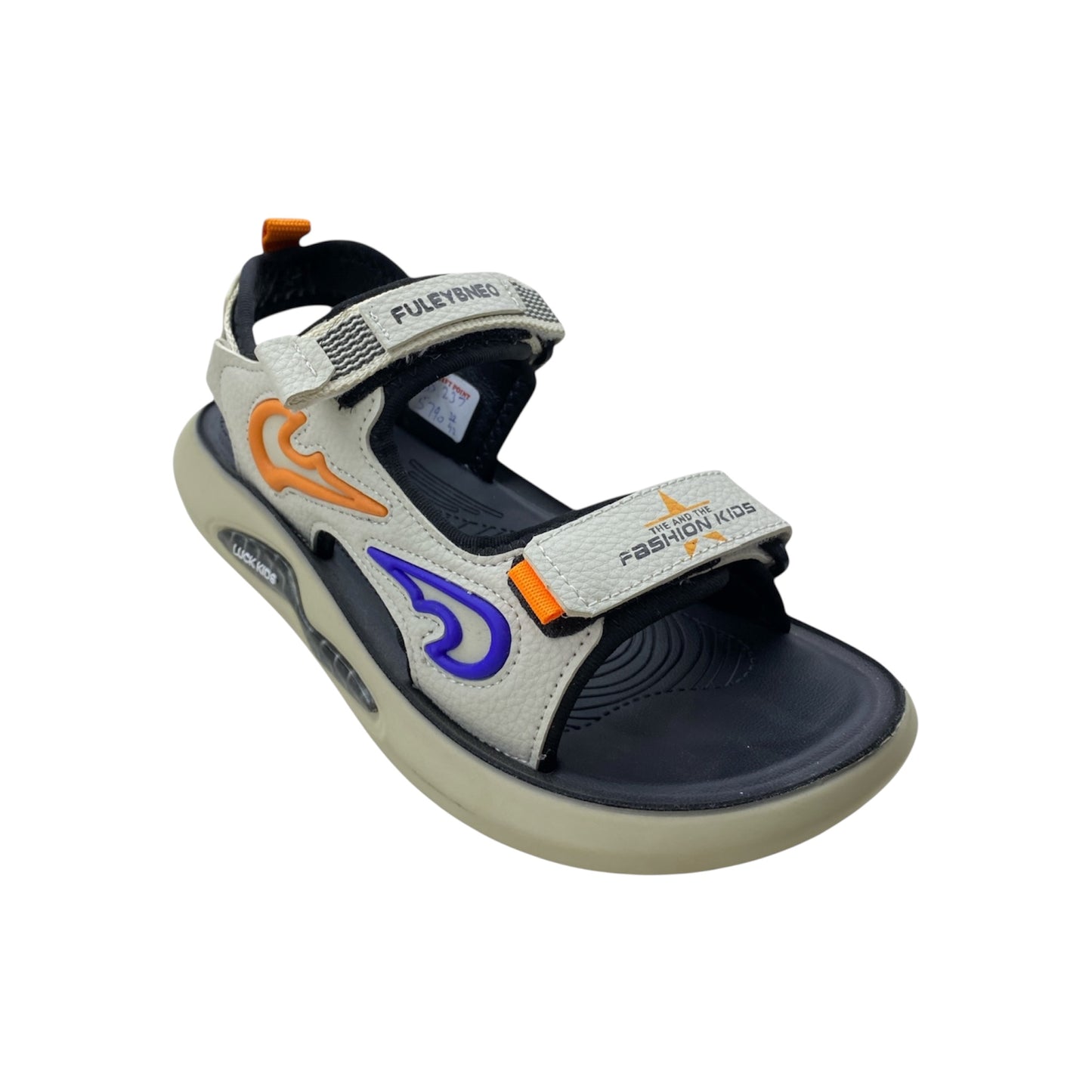 Imported Kids’ Fashion Sandals - Colorful Design and Grip Sole
