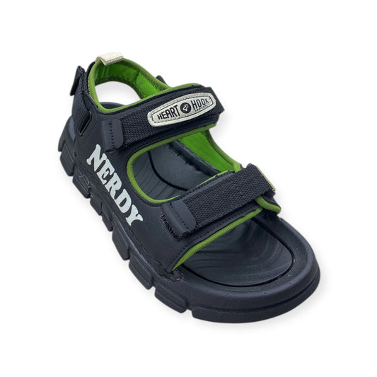 Imported sporty Sandals with Velcro Straps & Chunky Sole Design