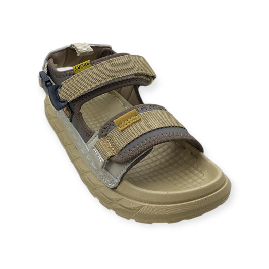Imported Sandals with Velcro Straps - Chunky Sole - Nerdy Accents