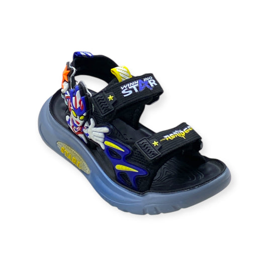 Imported Sandal with Adjustable Straps and Fun Cartoon Character Design
