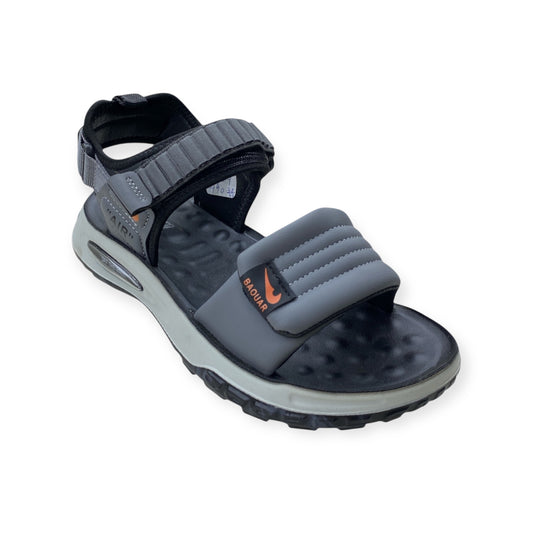 Imported Men’s Grey Sports Sandals with Adjustable Back Strap