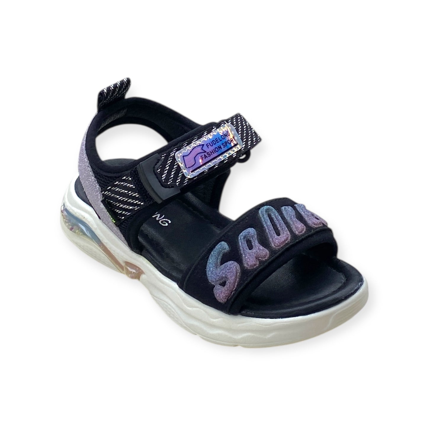 Imported Girls Sandal - adjustable strap with cushioned sole