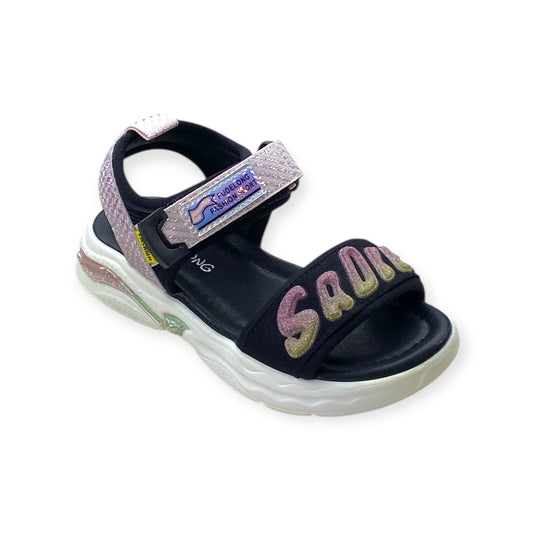 Imported Girls Sandal - adjustable strap with cushioned sole